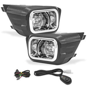 Kit Faros de niebla Ranger 21-22 c/arnes switch Universal LED