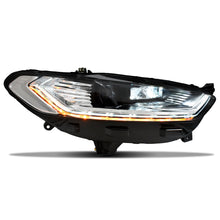 Cargar imagen en el visor de la galería, Faros Fusion 13-16 lupa, full Led secuenciales,  sin focos