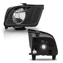 Load image into Gallery viewer, Faro Mustang 05-09  Negro der.
