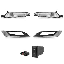 Load image into Gallery viewer, Faros de niebla Fusion 18-19 Led c/arnes switch univ. y focos