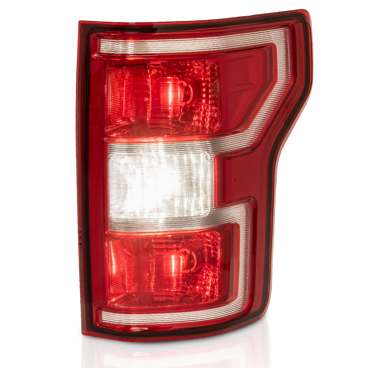 Calavera F150 Lobo 18-20 c/focos c/arnes der.