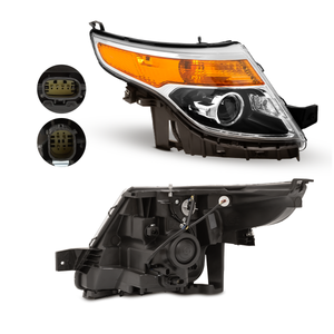 Faro Explorer 11-15 c/foco filo cromo der.