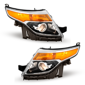 Faro Explorer 11-15 c/foco filo cromo der.