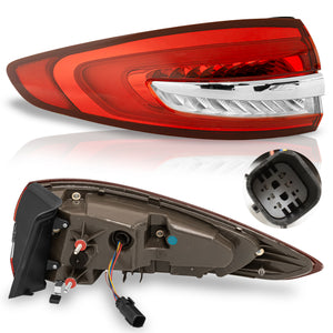 Calavera Fusion 17-20 Led exterior izq.