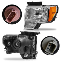 Load image into Gallery viewer, Faro Lobo F150 09-14 cromo izq.