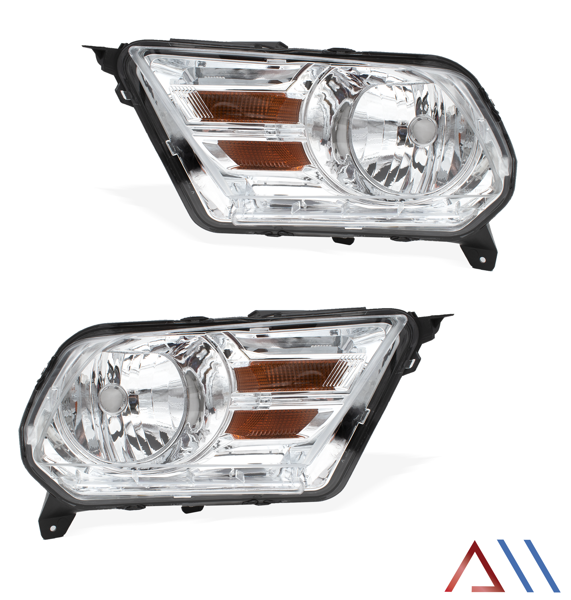 Faros Mustang 10-14 cromo