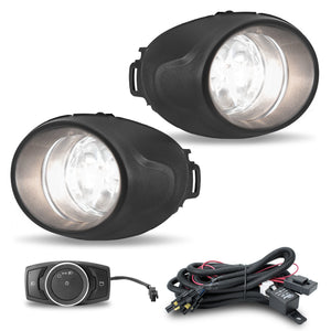 Faros de niebla Figo 16-18 KIT c/arnes y switch oem  c/foco