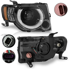 Load image into Gallery viewer, Faros Escape 08-12 c/lupa Led y luz de dia