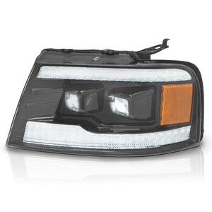 Faros Lobo F150 04-08 Full Led doble lupa