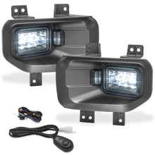 Load image into Gallery viewer, Faros de niebla F150 y F250 15-17 c/arnes switch univ. y focos Led