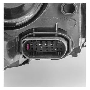 Faro Focus 15-17 c/luz de dia Led Negro izq.