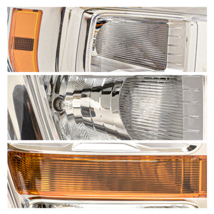 Faro F150 Lobo 21-23 c/focos cromo izq.