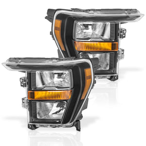 Faro F150 Lobo 21-23 c/focos Negro der.