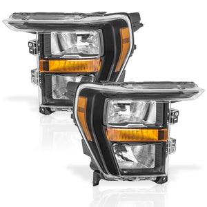 Faro F150 Lobo 21-23 c/focos Negro izq.