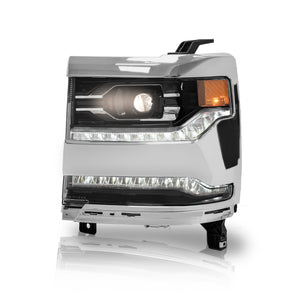 Faro Silverado cheyenne 16-18 Full Led c/balastra izq.
