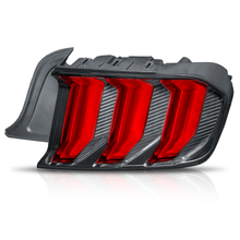 Load image into Gallery viewer, Calaveras Mustang mica humo Led secuencial 15-23