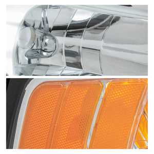Faros Mustang 99-04 cromo