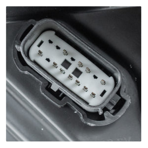 Faro Explorer 20-24 Led c/luz de dia filo cromo izq.