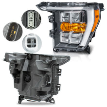 Load image into Gallery viewer, Faro F150 Lobo 21-23 Led Lariat cromo izq.