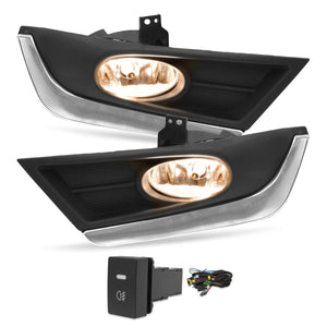 Faros de niebla CR-V 17-19 c/arnes, switch oem y focos