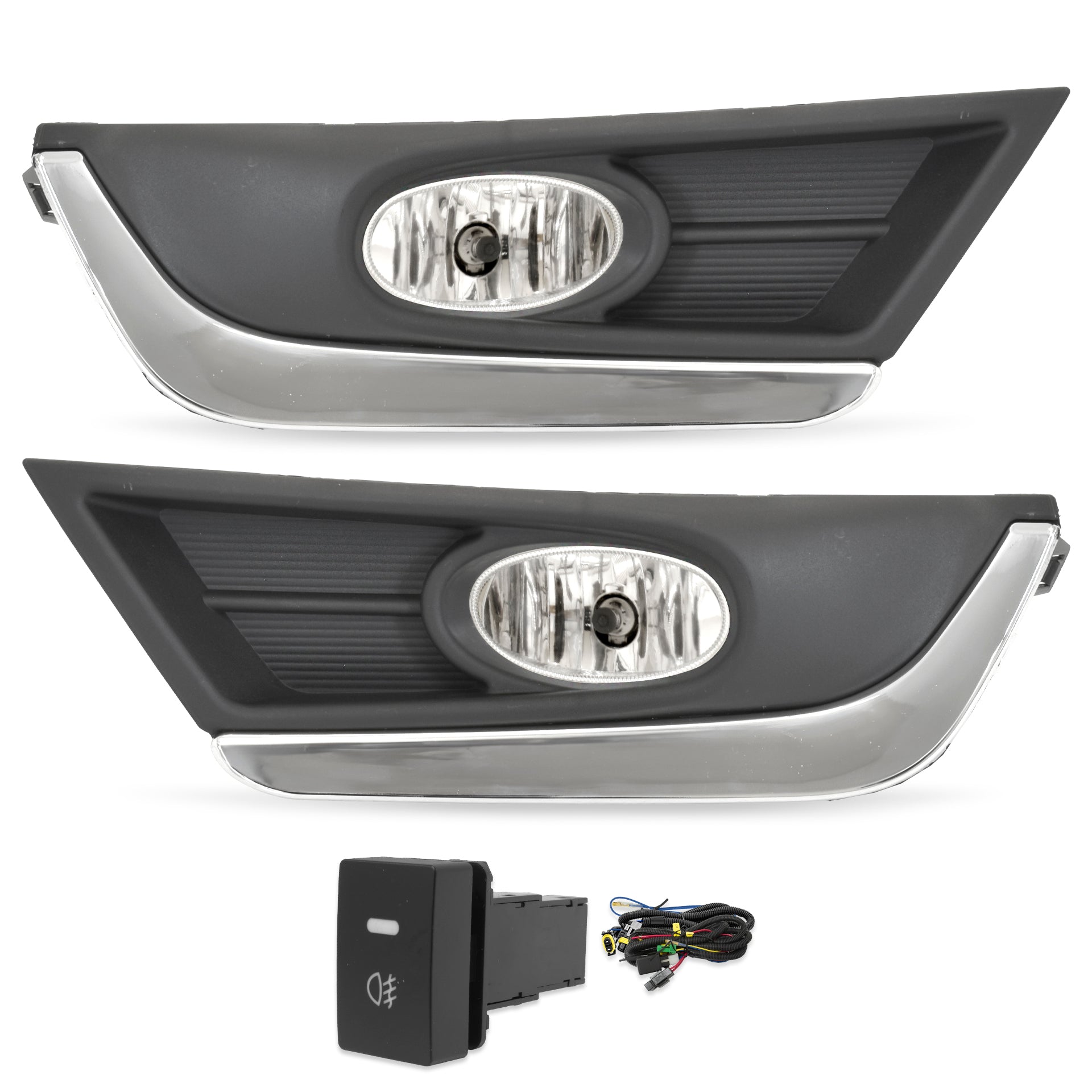 Faros de niebla CR-V 17-19 c/arnes, switch oem y focos