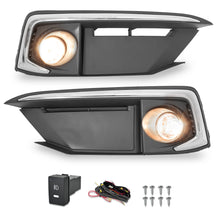 Load image into Gallery viewer, Kit faros de niebla Civic sedan 19-21 4ptsc/arnes switch oem y focos H11