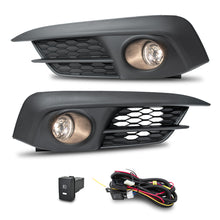 Load image into Gallery viewer, Kit faros de niebla Civic sedan 16-18 4pts c/arnes switch oem y focos H11