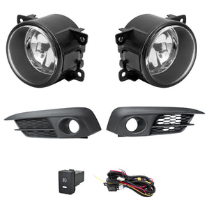 Kit faros de niebla Civic sedan 16-18 4pts c/arnes switch oem y focos H11