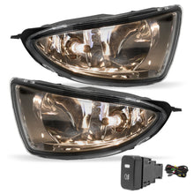 Load image into Gallery viewer, Kit faros de niebla Civic sedan 04-05 c/arnes, switch oem y focos H8