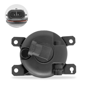 Faros de niebla City 18-20 filo cromo c/arnes switch oem y focos