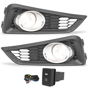 Faros de niebla City 14-17 c/arnes switch oem y focos