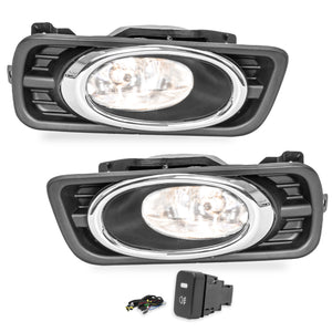 Kit faros de niebla City 10-13 KIT c/arnes y switch Tension 12 Volts Potencia 35 Watts