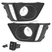 Load image into Gallery viewer, Kit faros de niebla y luz DRL Fit 15-17 KIT c/arnes, switch Universal y focos