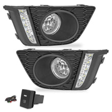 Load image into Gallery viewer, Kit faros de niebla y luz DRL Fit 15-17 KIT c/arnes, switch Universal y focos