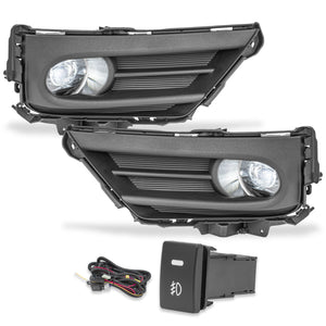 Kit Faros de niebla CR-V 20-21 c/arnes y switch oem LED