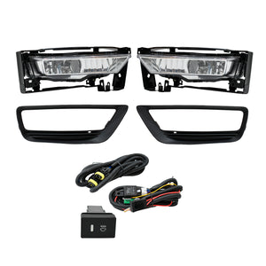 Faros de niebla Accord sedan 4pts 13-15 KIT c/arnes y switch  c/foco