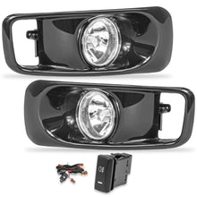 Load image into Gallery viewer, Faros de niebla Civic coupe 99-00 2pts KIT c/arnes y switch