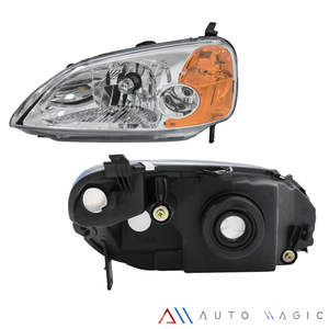 Faro Civic coupe 01-03 2pts. izq.