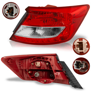 Calavera Civic coupe 12-13 2pts. c/focos der.