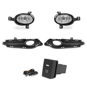 Faros de niebla HR-V 15-18 c/aro ngo. c/arnes, switch oem y focos