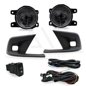 Faros de niebla Civic 22-24 c/arnes switch oem y focos Led