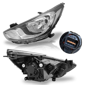 Faro Attitude 12-14 elec. 8 pin izq.