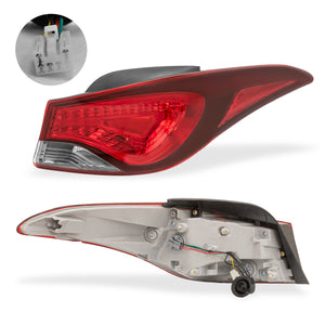 Calavera Elantra 15-16 s/arnes exterior der.