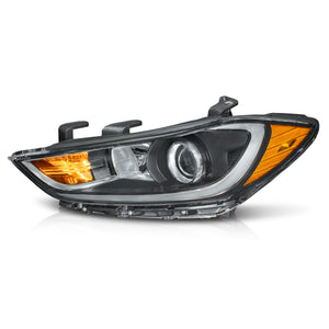 Faro Elantra 17-18 halógeno c/cuarto lateral izq.