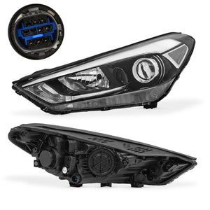 Faro Tucson 16-18 halogeno elec. izq.