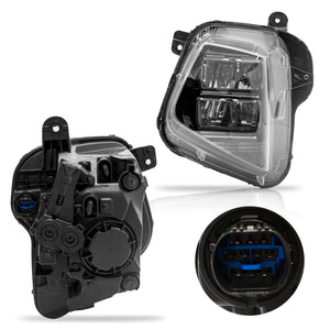 Faro Tucson 22-24 c/foco Led izq.