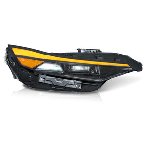 Faro Elantra 24-25 c/luz de dia full Led der.