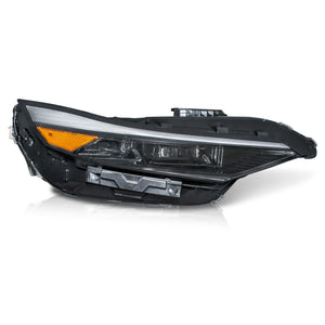 Faro Elantra 24-25 c/luz de dia full Led der.