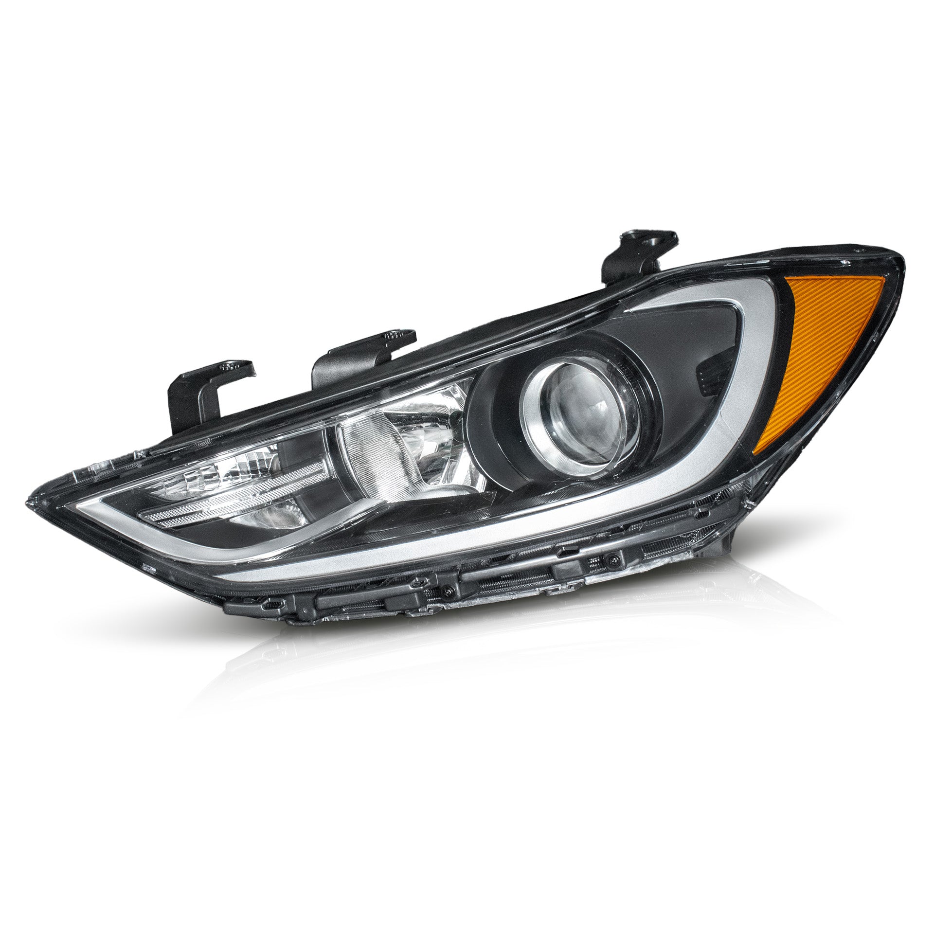 Faro Elantra 17-18 halogeno izq.