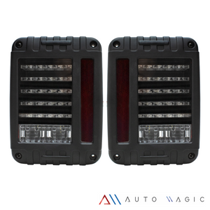 Calaveras Jeep Wrangler 07-18 LED negras performance